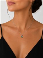 Collana Cianfrone Gioielli Donna in Oro Smeraldo 0.46 Ct COOR-25-198 - COOR-25-198